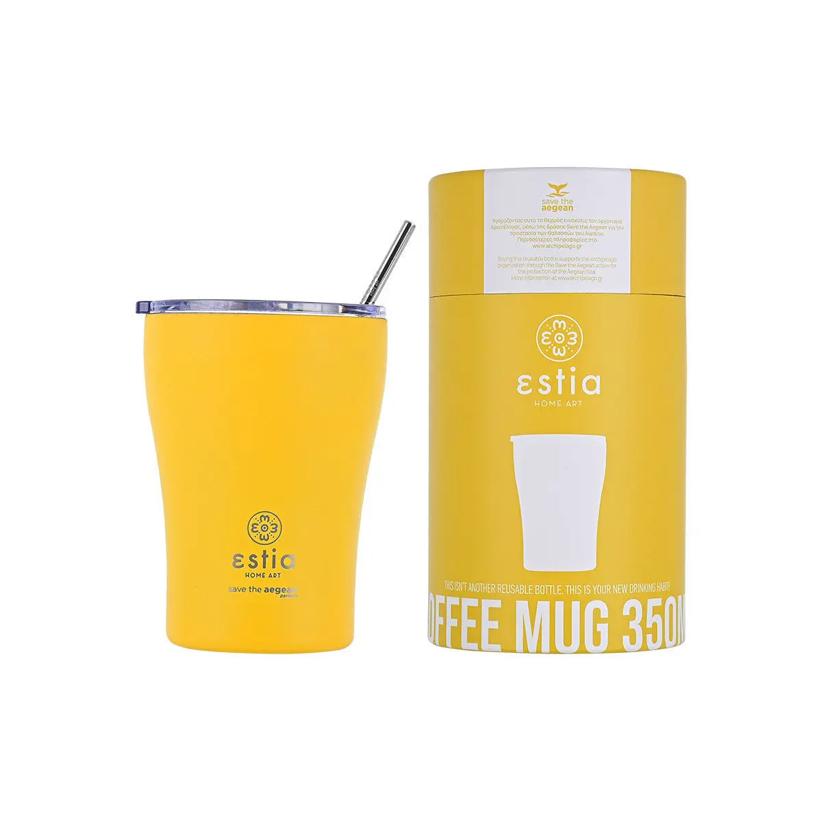 Isothermischer Becher Estia Home Art Save The Aegean