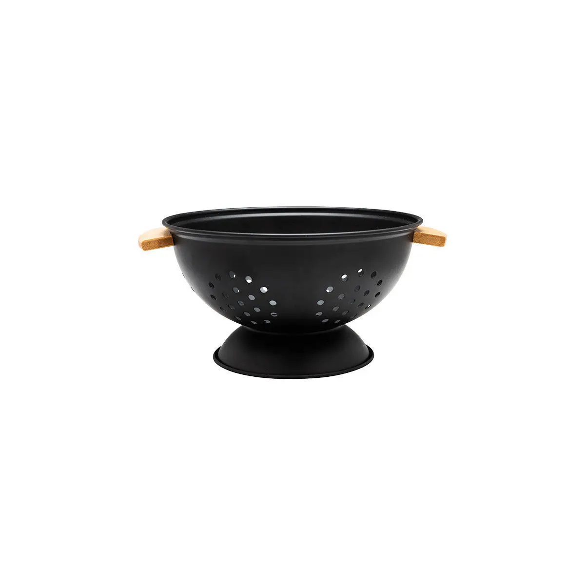 Metallisches Nudelsieb Estia Home Art Bamboo Essentials