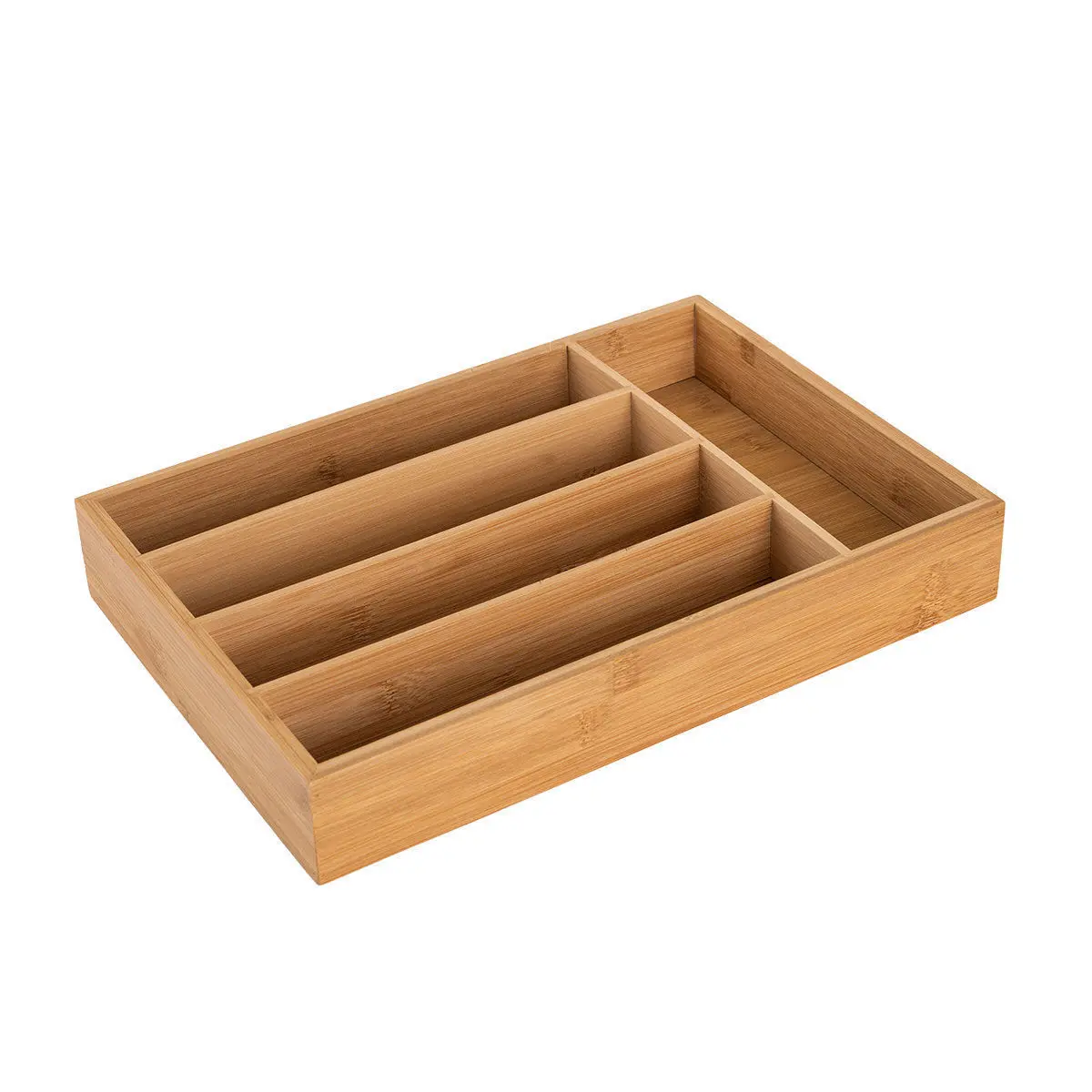 Porte-couverts pour tiroir avec 5 compartiments Estia Home Art Bamboo Essentials