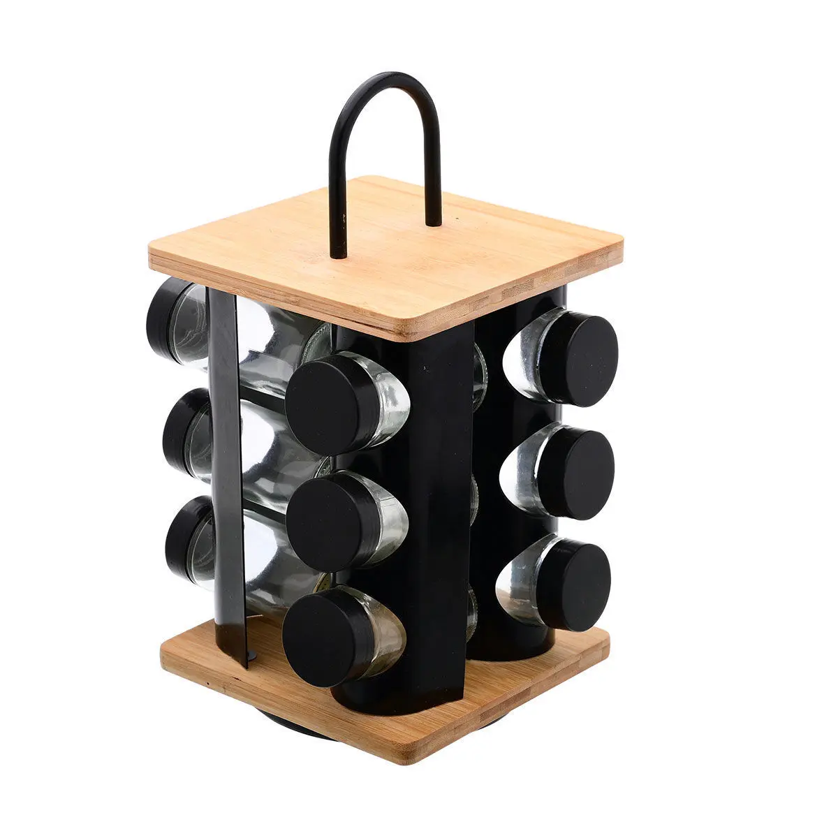 Accessoire de cuisine porte-épice Estia Home Art Bamboo Essentials