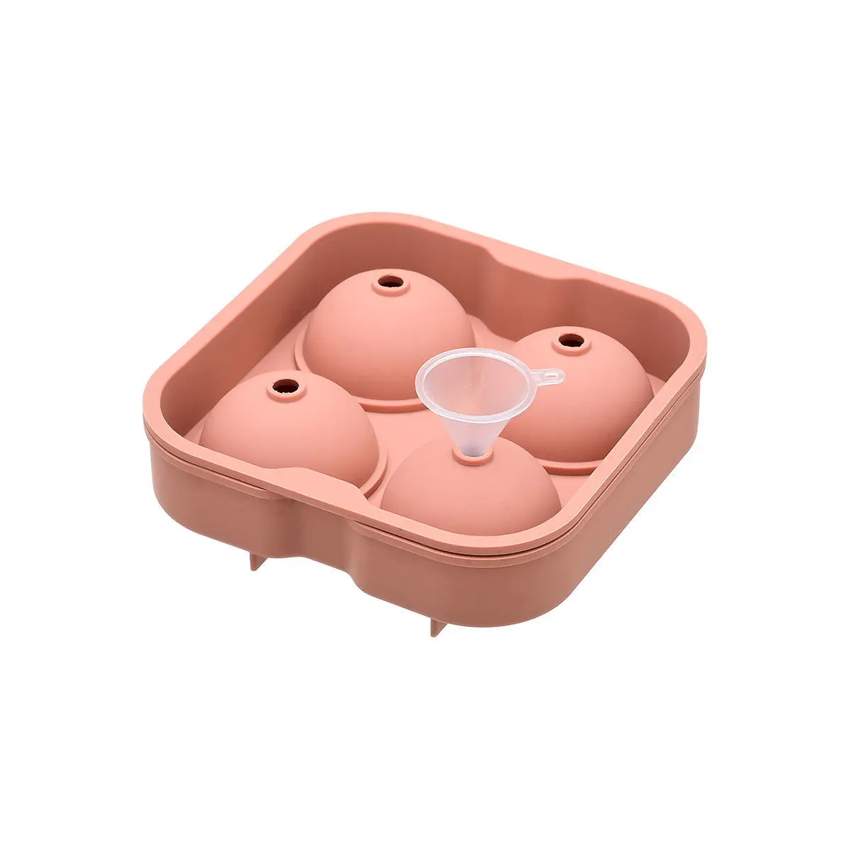 Eiswürfelform 4 runde Fächer aus Silikon Estia Home Art
