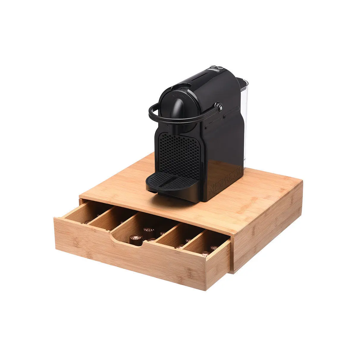 Boîte à capsule de café avec 5 positions réglables Estia Home Art βαμβοο essentials