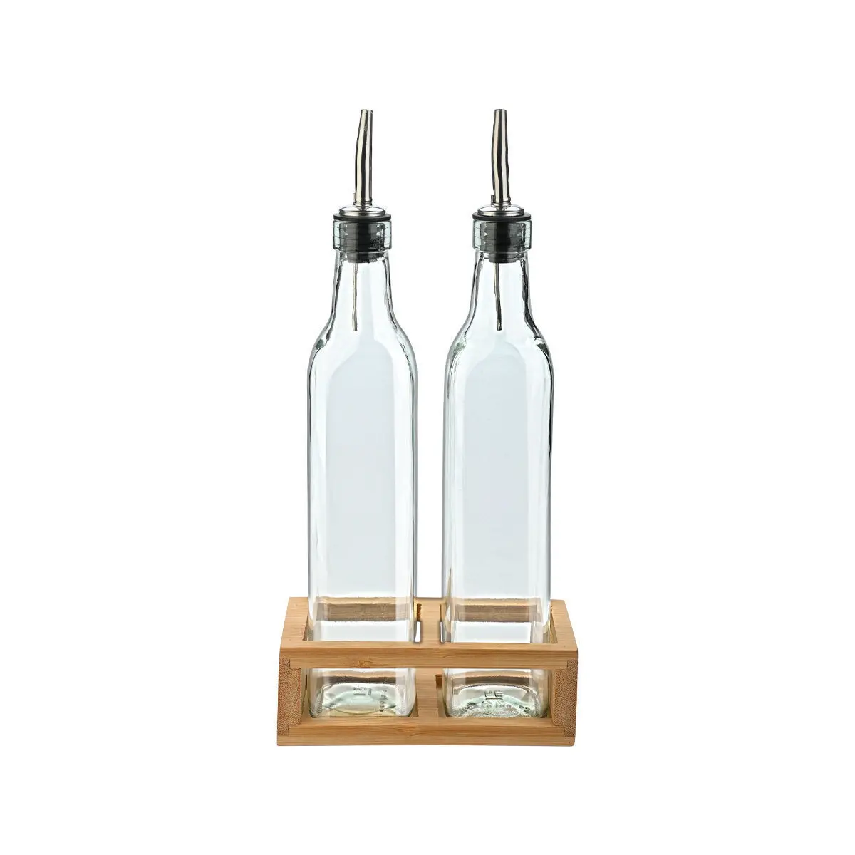 Öl- und Essigflasche mit Verschluss Estia Home Art (x3)