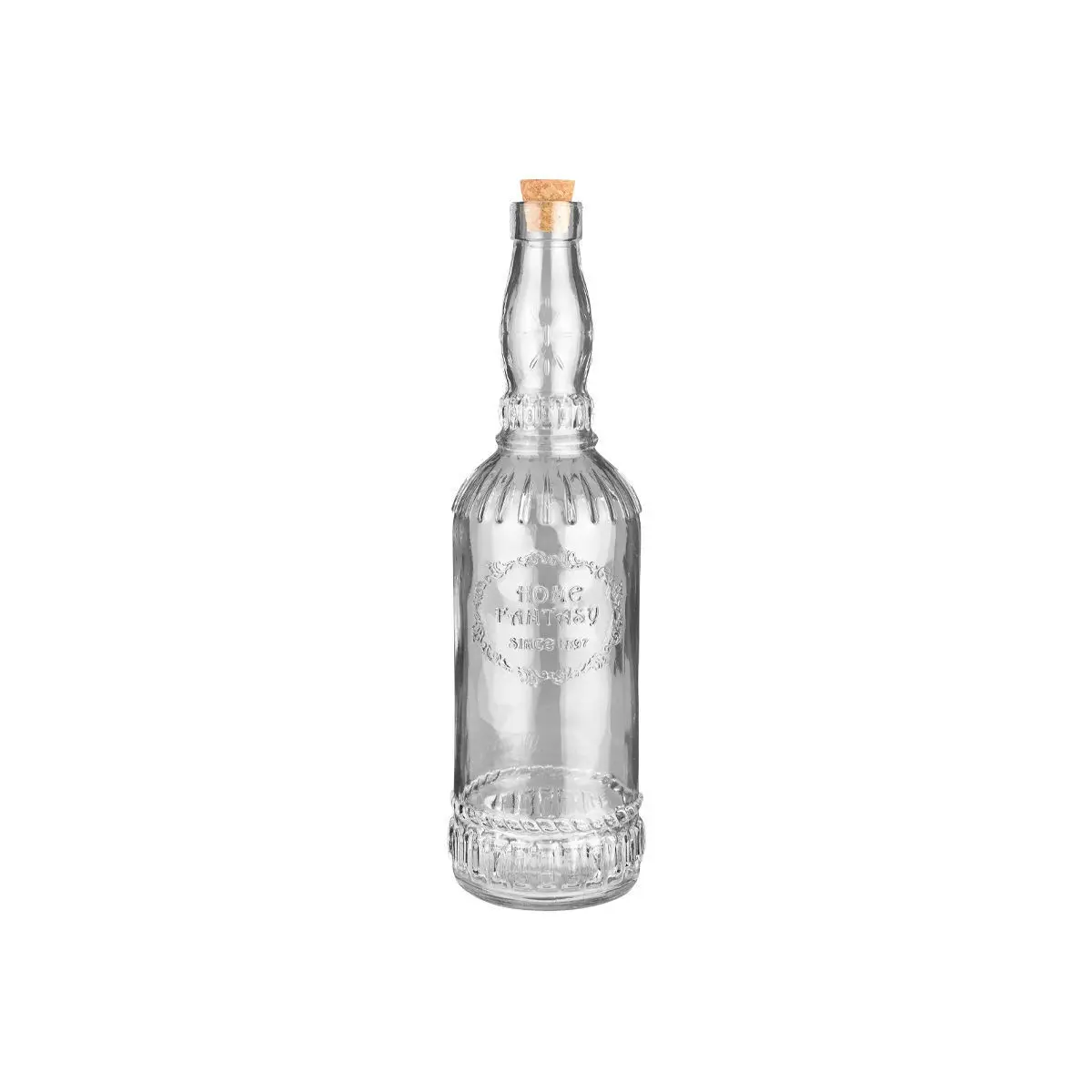 Glasflasche mit Korken Estia Home Art