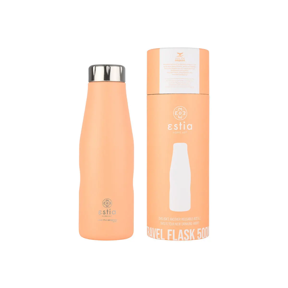 Reise-Isolierflasche Estia Home Art Save The Aegean