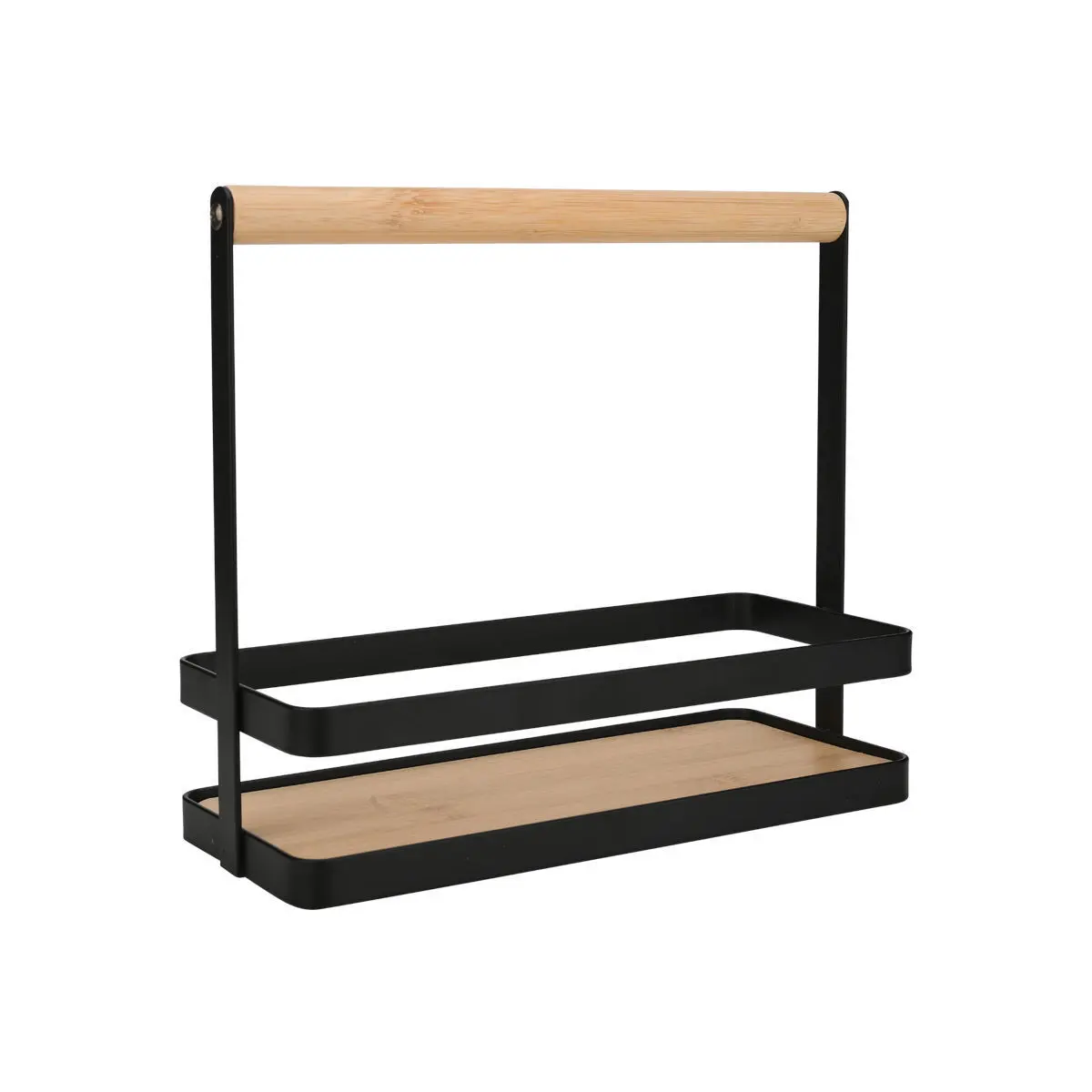 Boîte de rangement en bambou avec poignée Estia Home Art