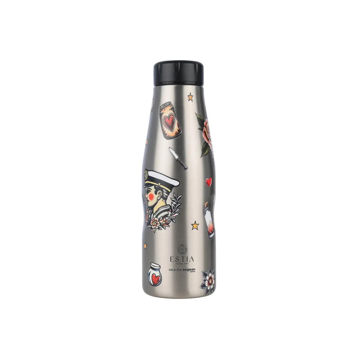 Reise-Isolierflasche Estia Home Art Save The Aegean