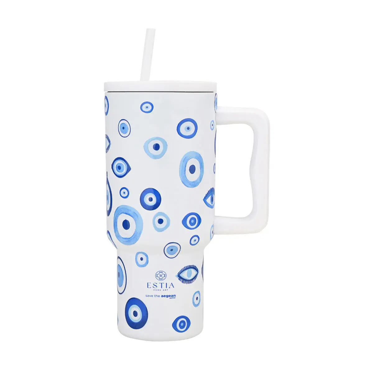 Isothermischer Becher Estia Home Art XL Save The Aegean 900ml