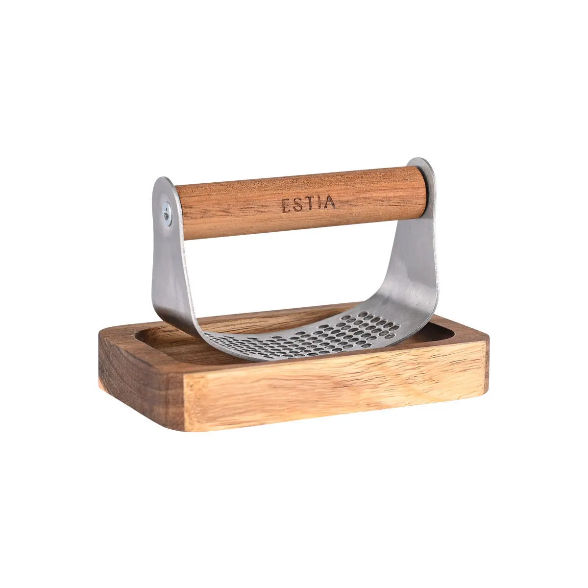 Knoblauchpresse mit Tablett Estia Home Art Allure