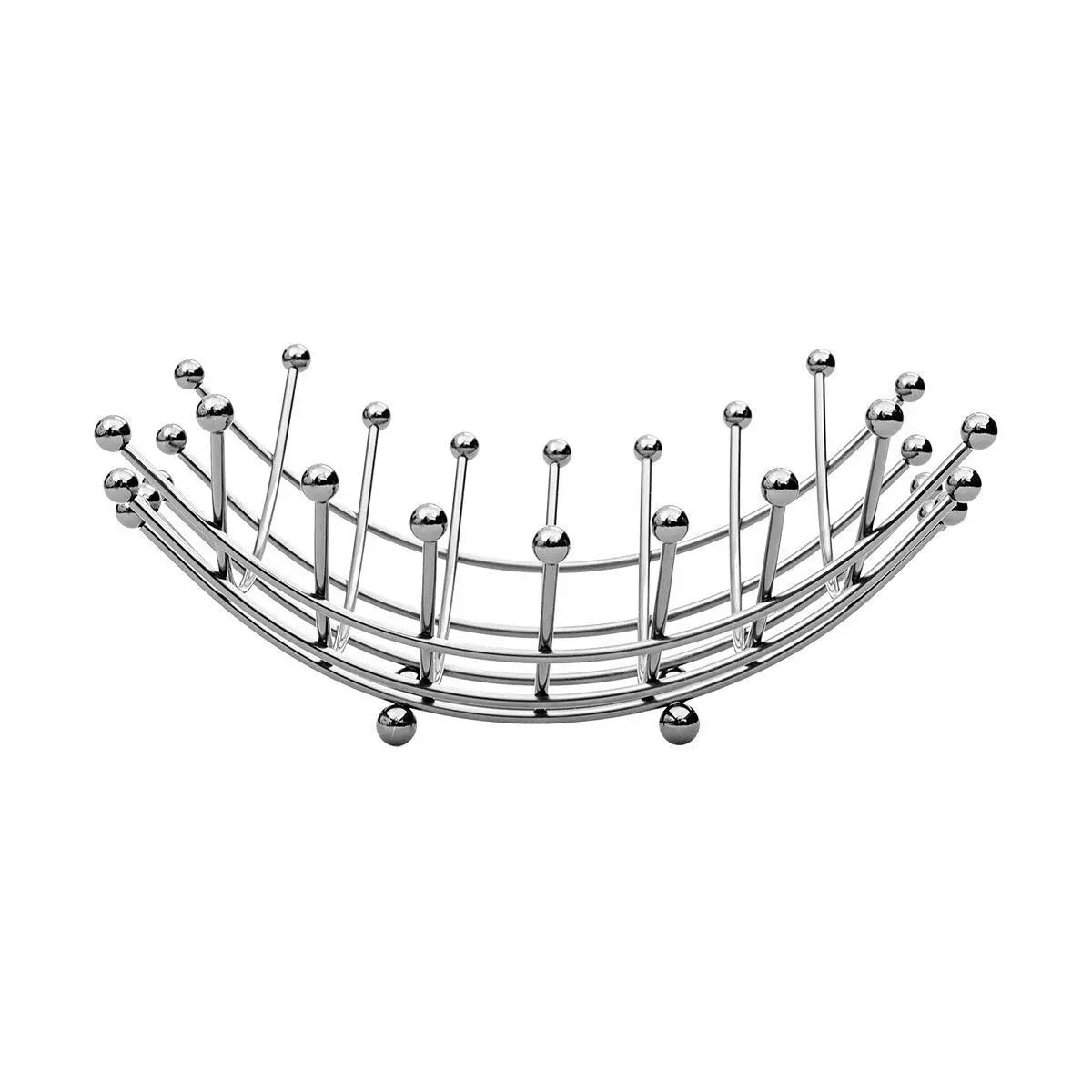 Fruchtschüssel Estia Home Art Elegant Nickel