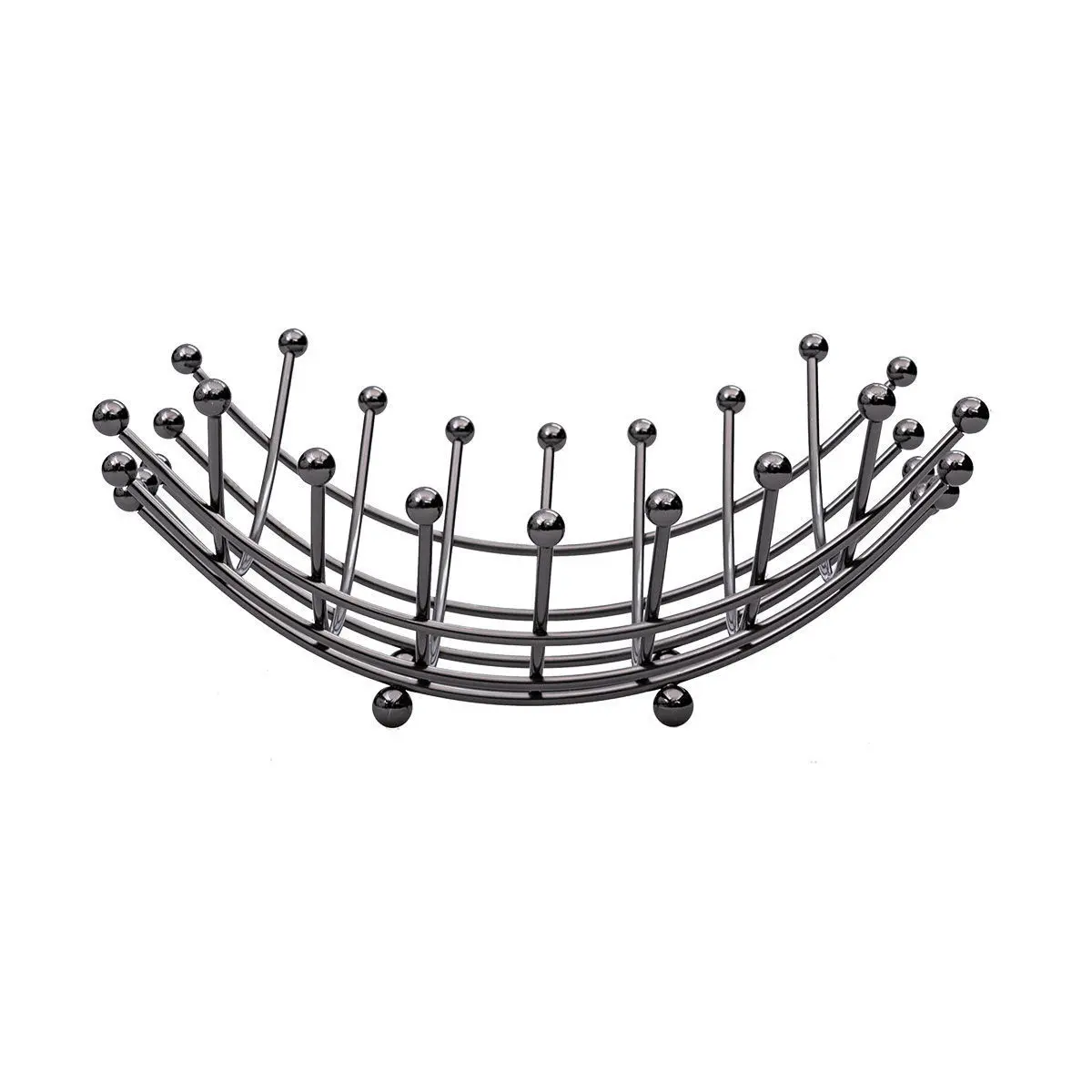Fruchtschüssel Estia Home Art Elegant Nickel