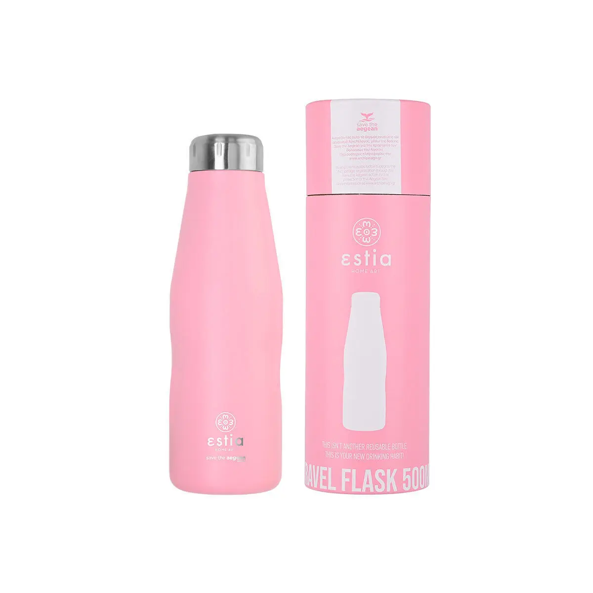 Reise-Isolierflasche Estia Home Art Save The Aegean
