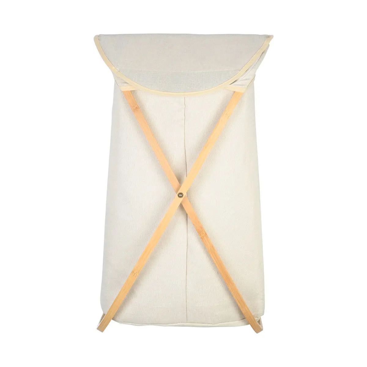 Faltbarer Wäschekorb mit Etui Estia Home Art Bamboo Essentials