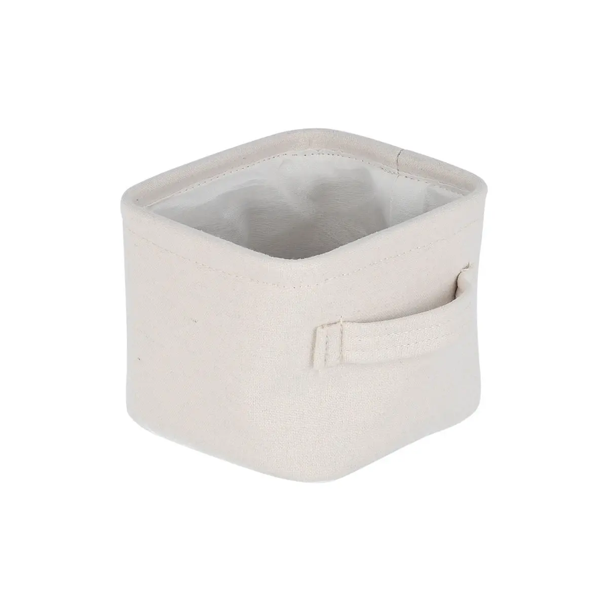 Aufbewahrungs- und Organisationsbox mit Griffen Estia Home Art Ivory