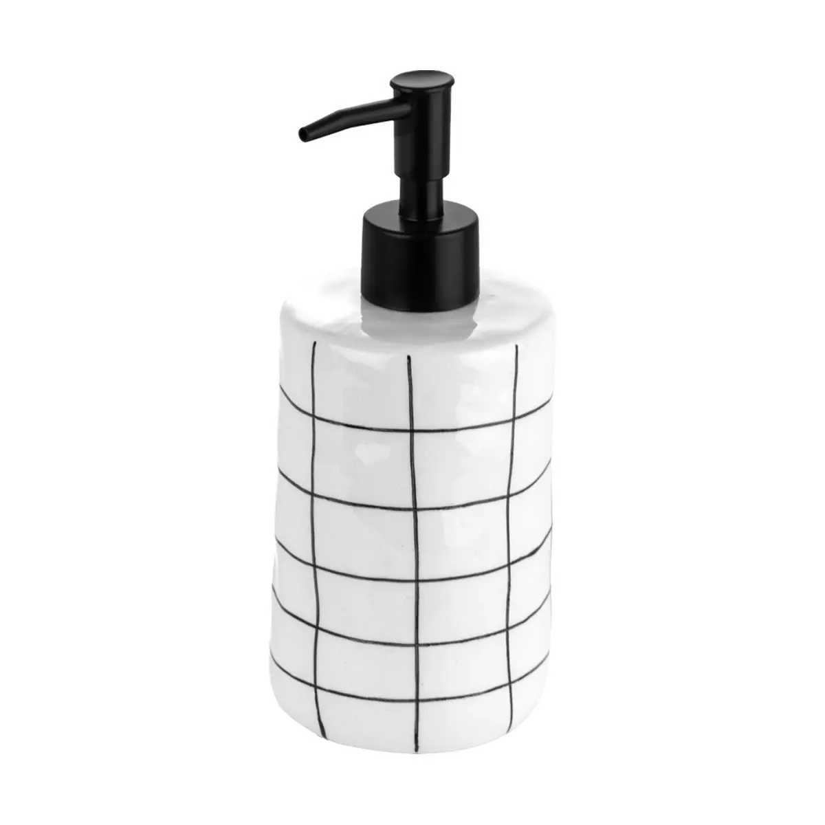 Seifenspender Keramik Metall Estia Home Art Cage
