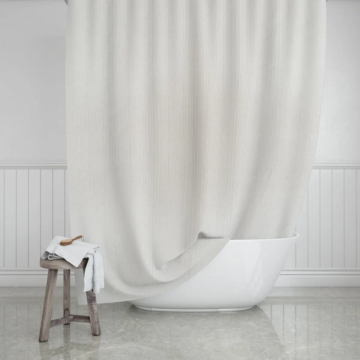 Wasserdichter Duschvorhang aus Polyester Estia Home Art Etherea