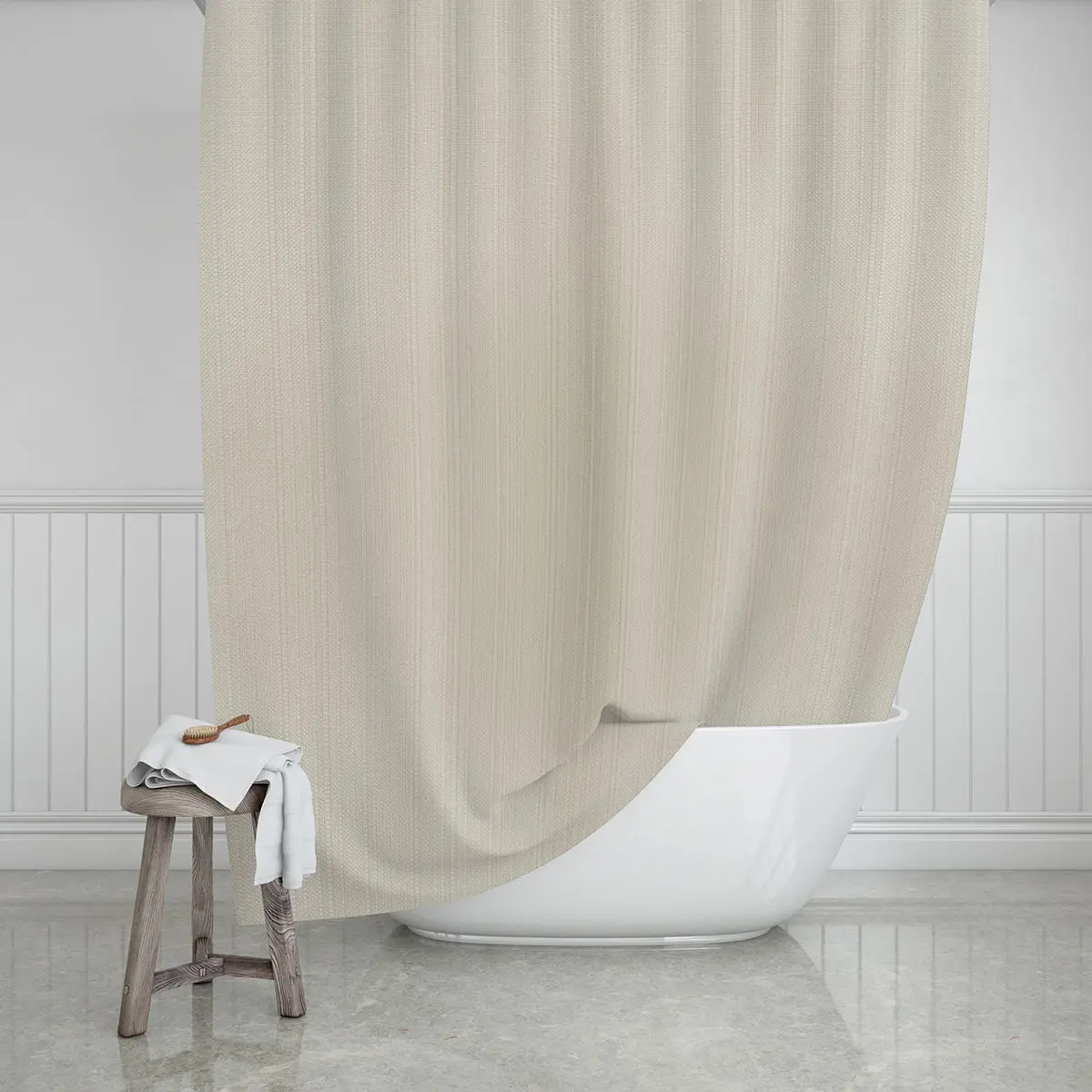 Wasserdichter Duschvorhang aus Polyester Estia Home Art Etherea