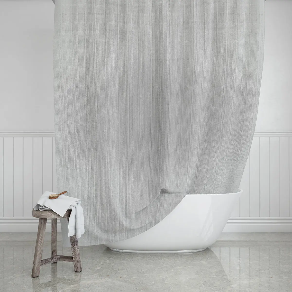 Wasserdichter Duschvorhang aus Polyester Estia Home Art Etherea