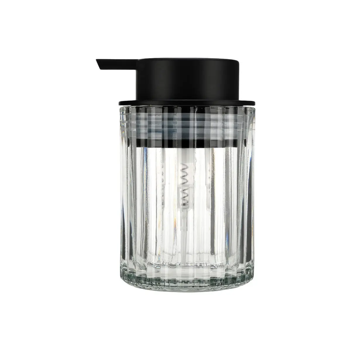 Seifenspender aus geprägt Glas Estia Home Art Alivio