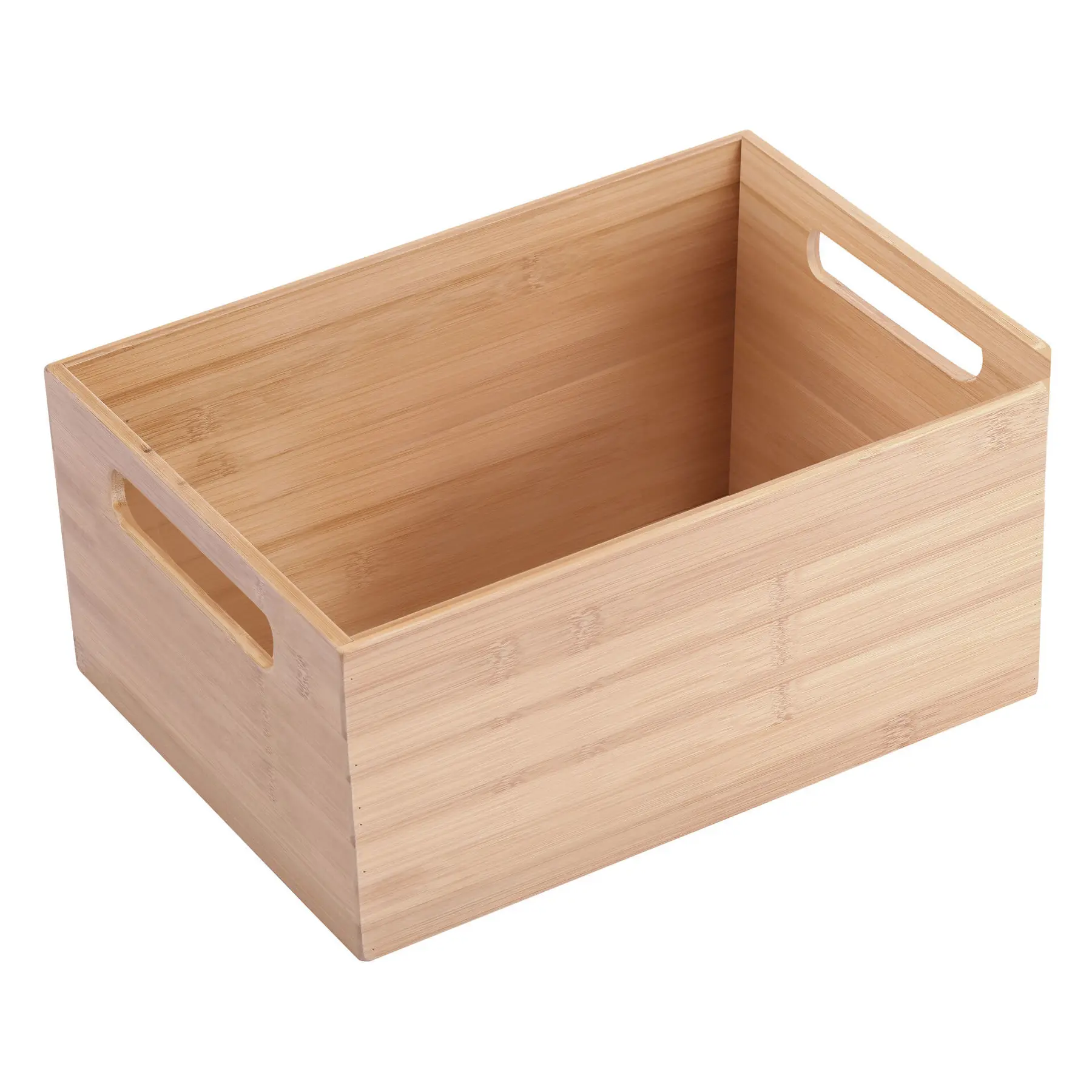 Stapelkiste mit Griffen Estia Home Art Bamboo Essentials