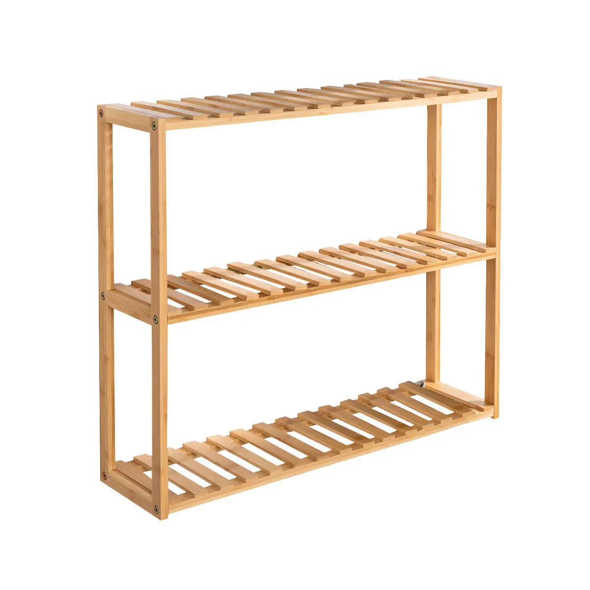 Boden-/Wandregal mit 3 Ablagen Estia Home Art Bamboo Essentials