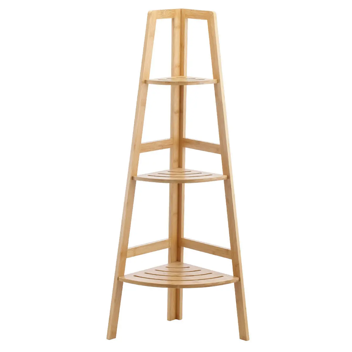 Eckregal mit 3 Regalböden Estia Home Art Bamboo Essentials