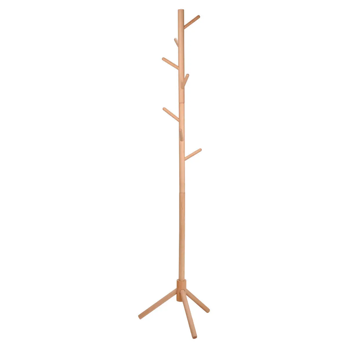 Holz-Garderobenständer mit 8 Haken Estia Home Art