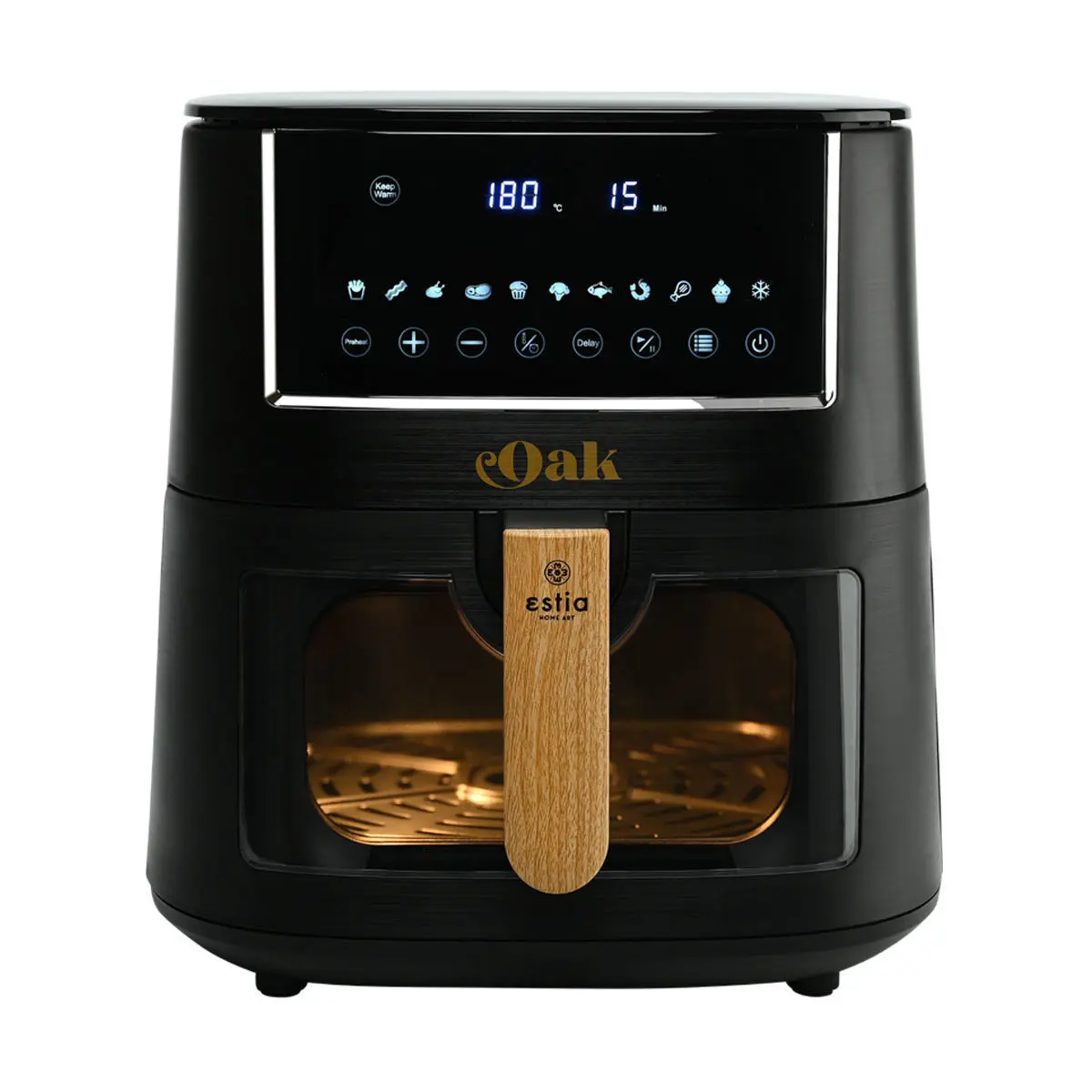 Luftfritteuse Estia Home Art Oak 1650 W