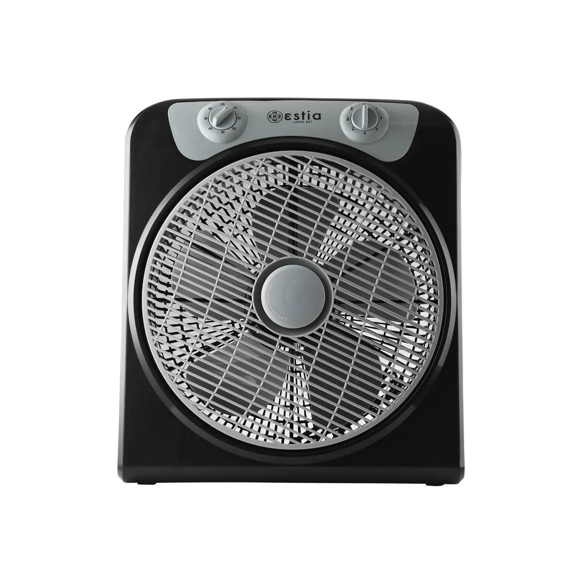 Bodenventilator mit Spiralblättern und Timer Estia Home Art
