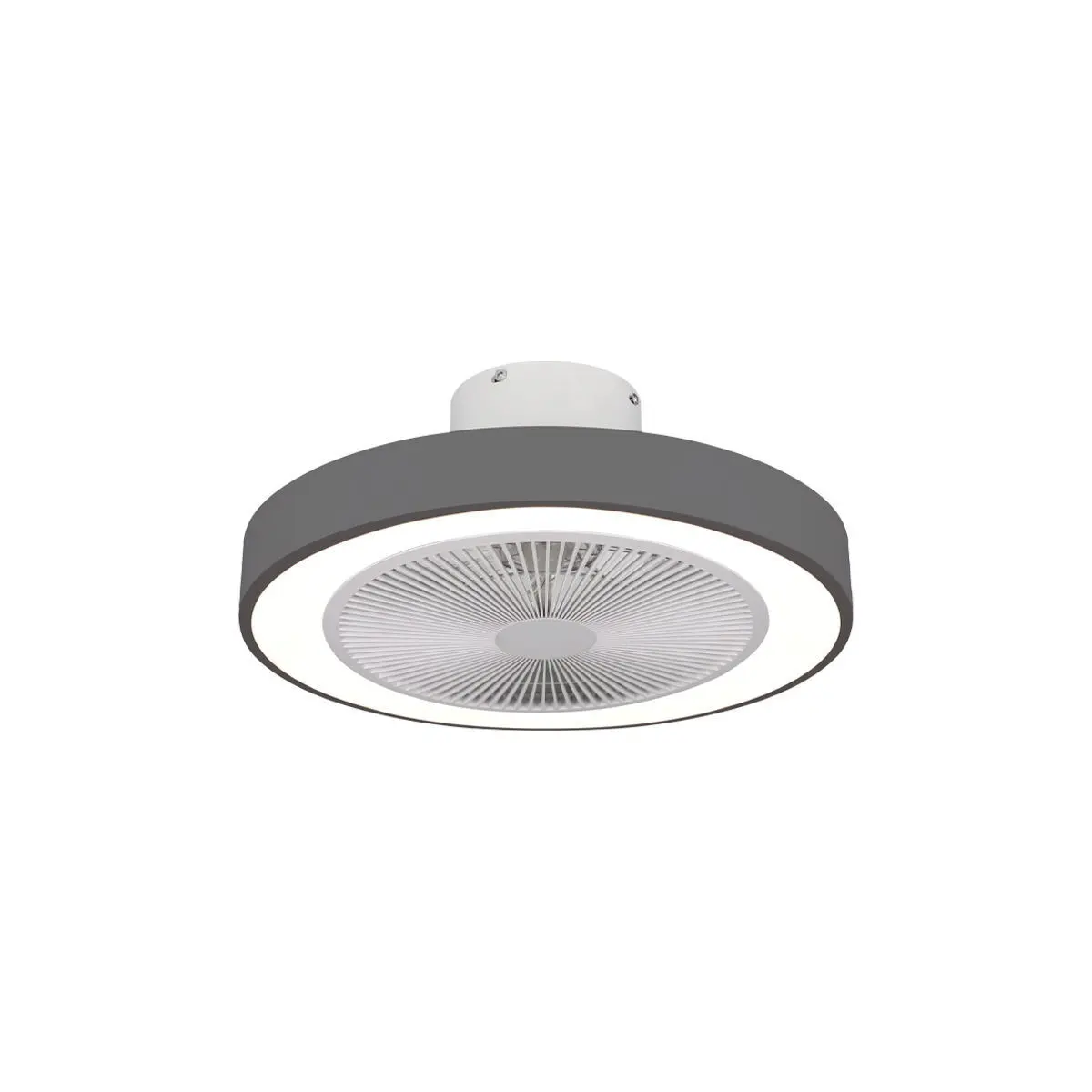 Deckenventilator mit LED-CCT-Beleuchtung und Fernbedienung Estia Home Art Halo Flow