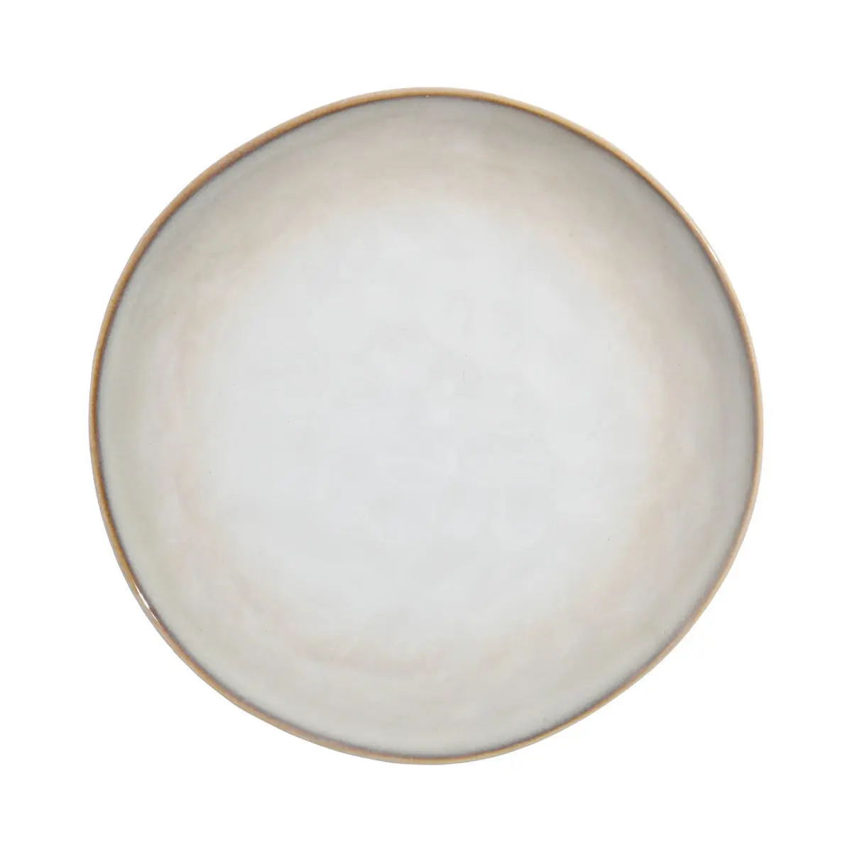 Flacher Teller Estia Home Art Vignette Stoneware
