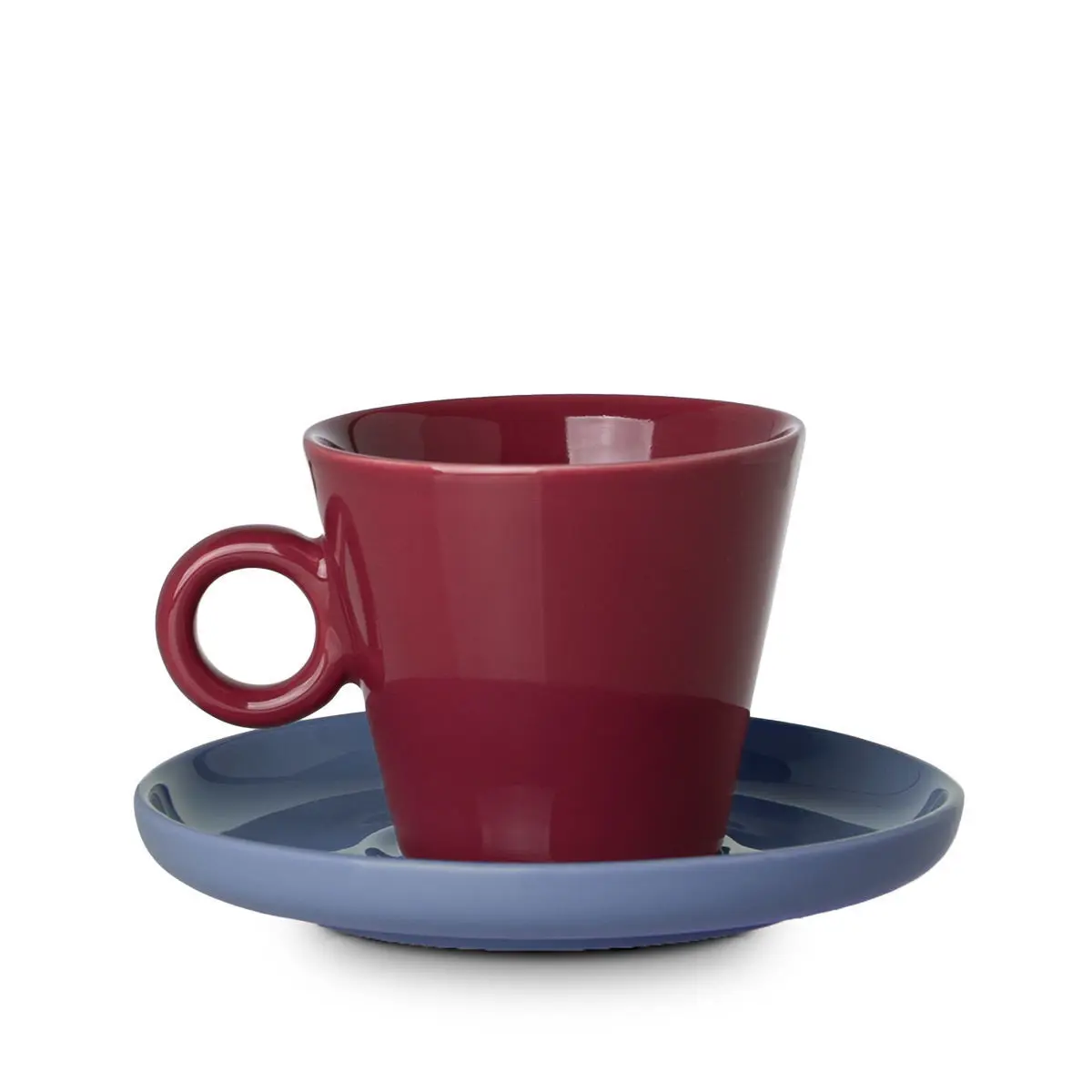 Kaffeetasse mit Untertasse Estia Home Art Cream New Bone
