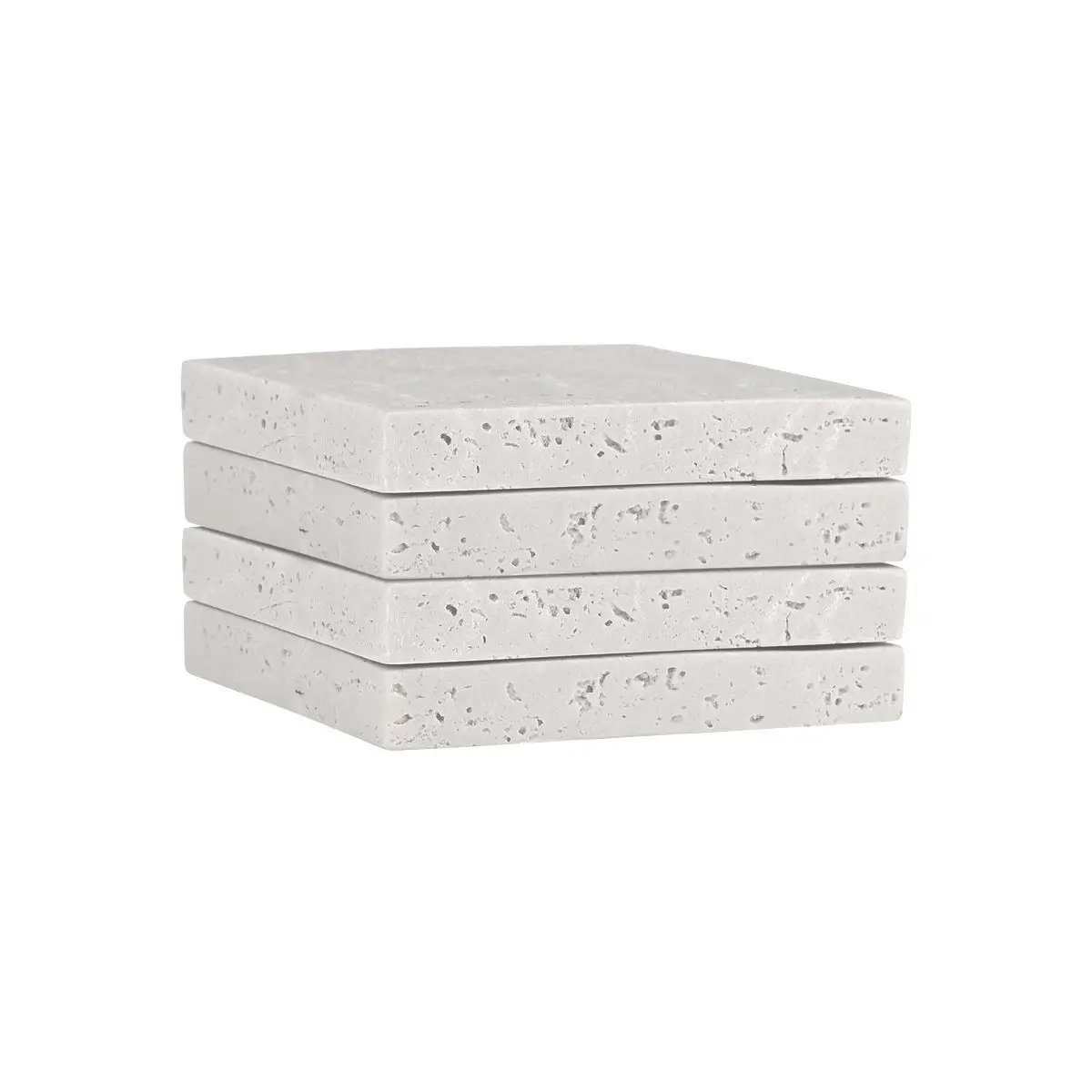 Untersetzer aus Travertin Estia Home Art (x4)