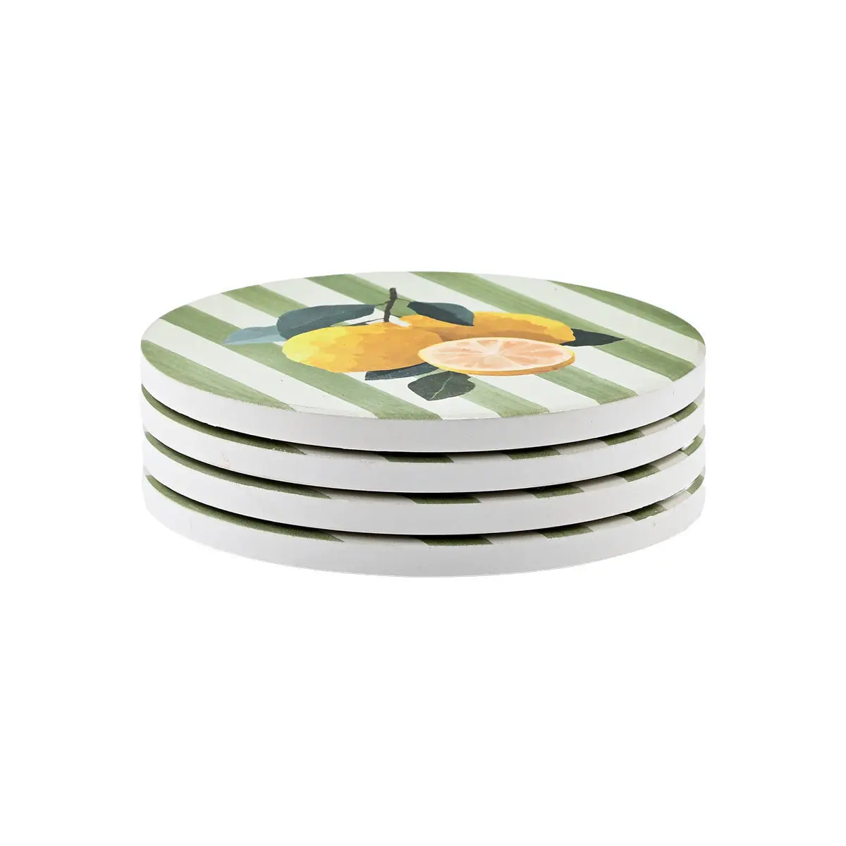 Untersetzer aus Keramik Estia Home Art Citrus Grove (x4)