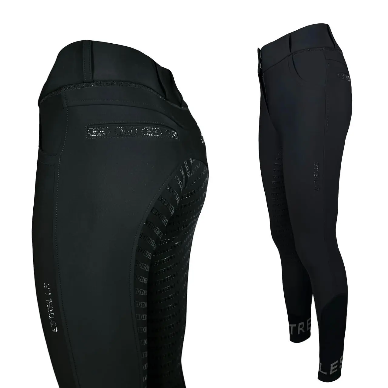 Mid grip riding Trousers for women Estrelle Equestrian ED-Crystal