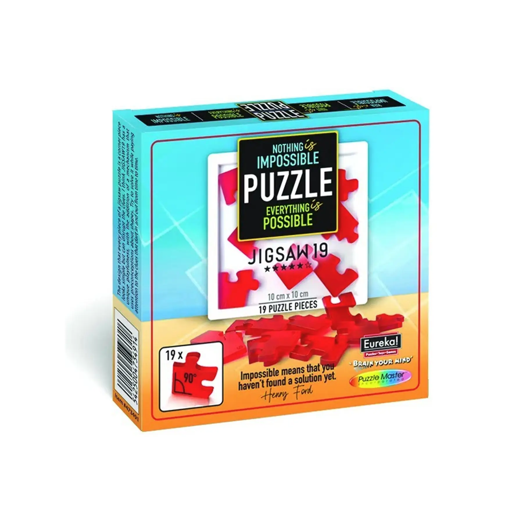 Eureka! Rot 3D Puzzle 19 (19 Teile) - Bild 3
