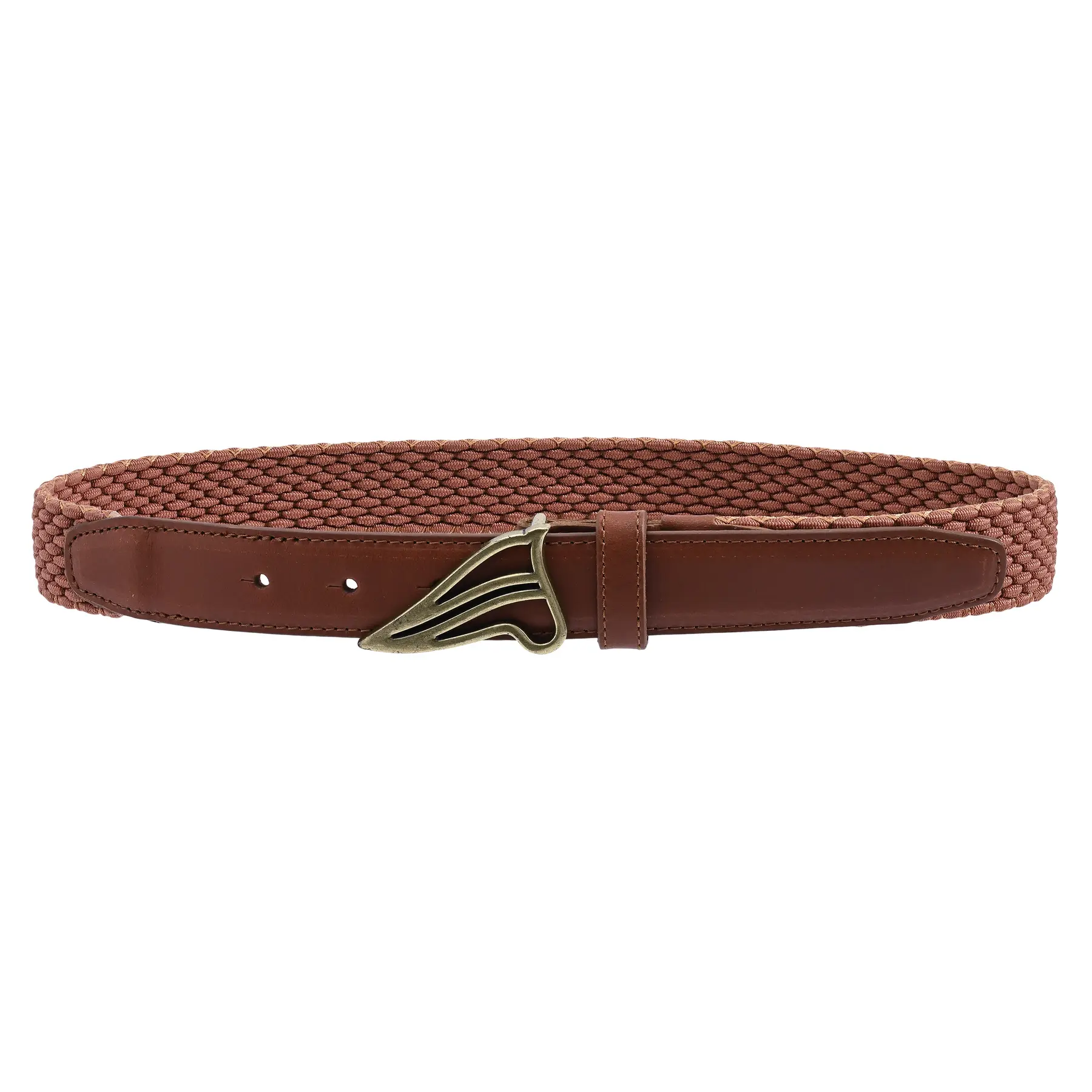 Woven Faux Leather Belt Child Euro-Star Belt Vivian