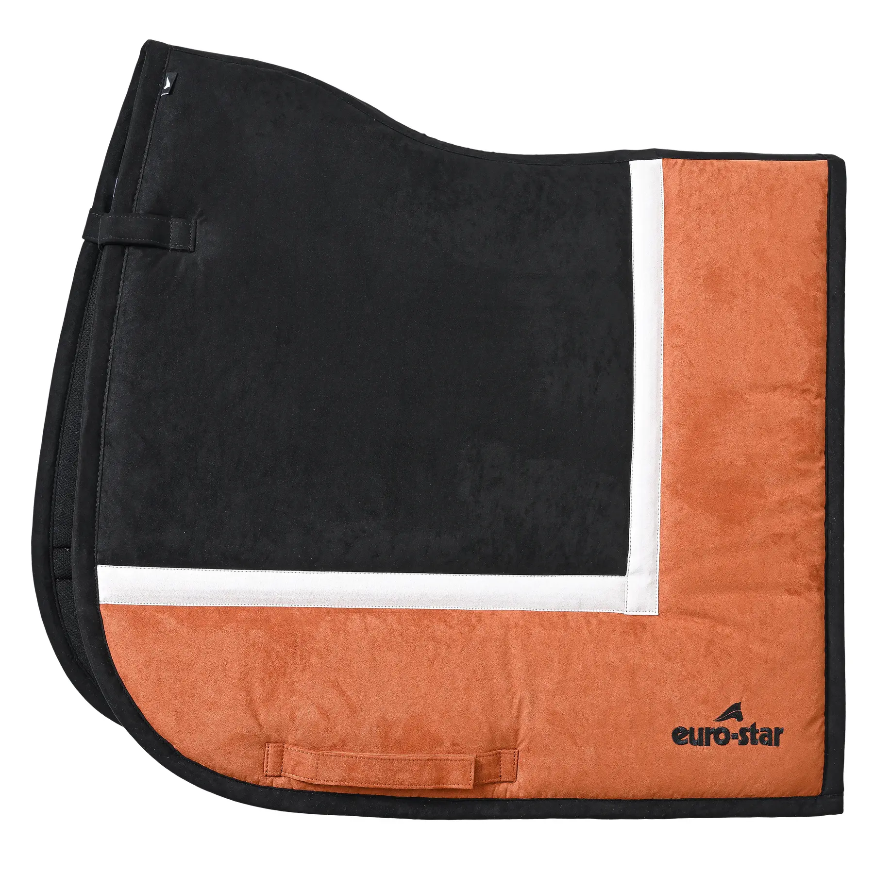 Dressage saddle pad for horses Euro-Star Striped DR