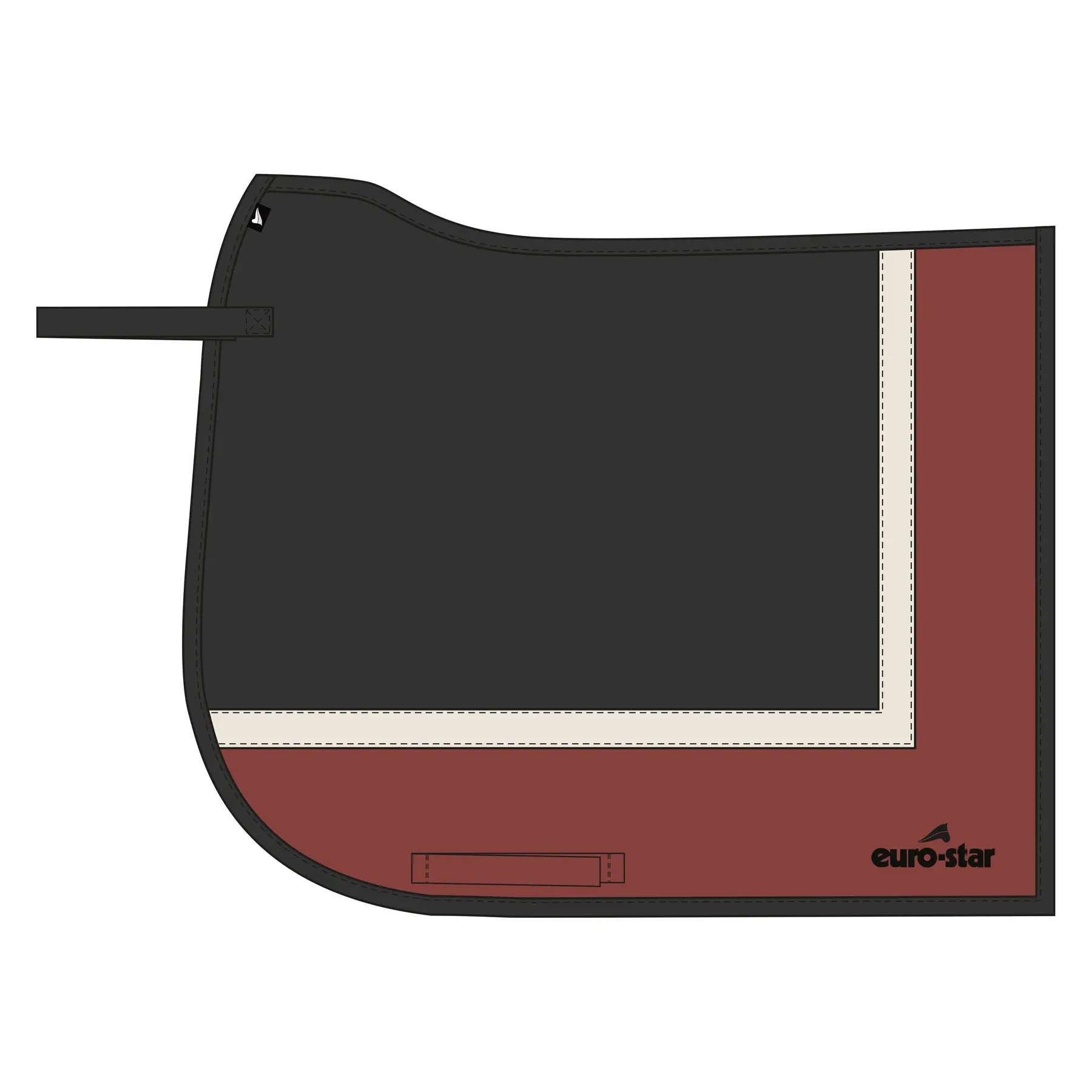 Show jumping mat for horses Euro-Star Striped GP