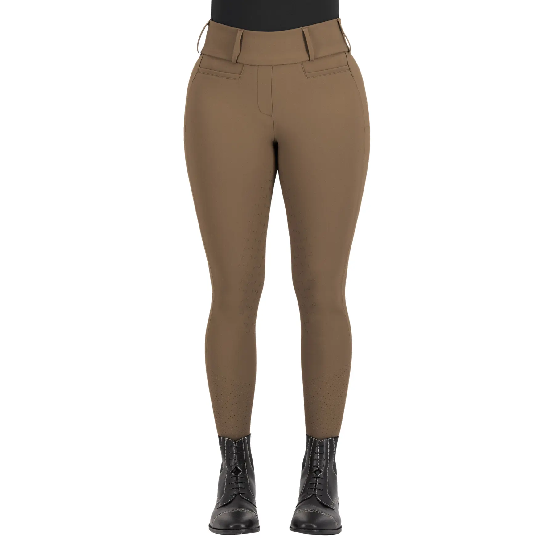 Reitleggings full grip Damen Euro-Star Enforce