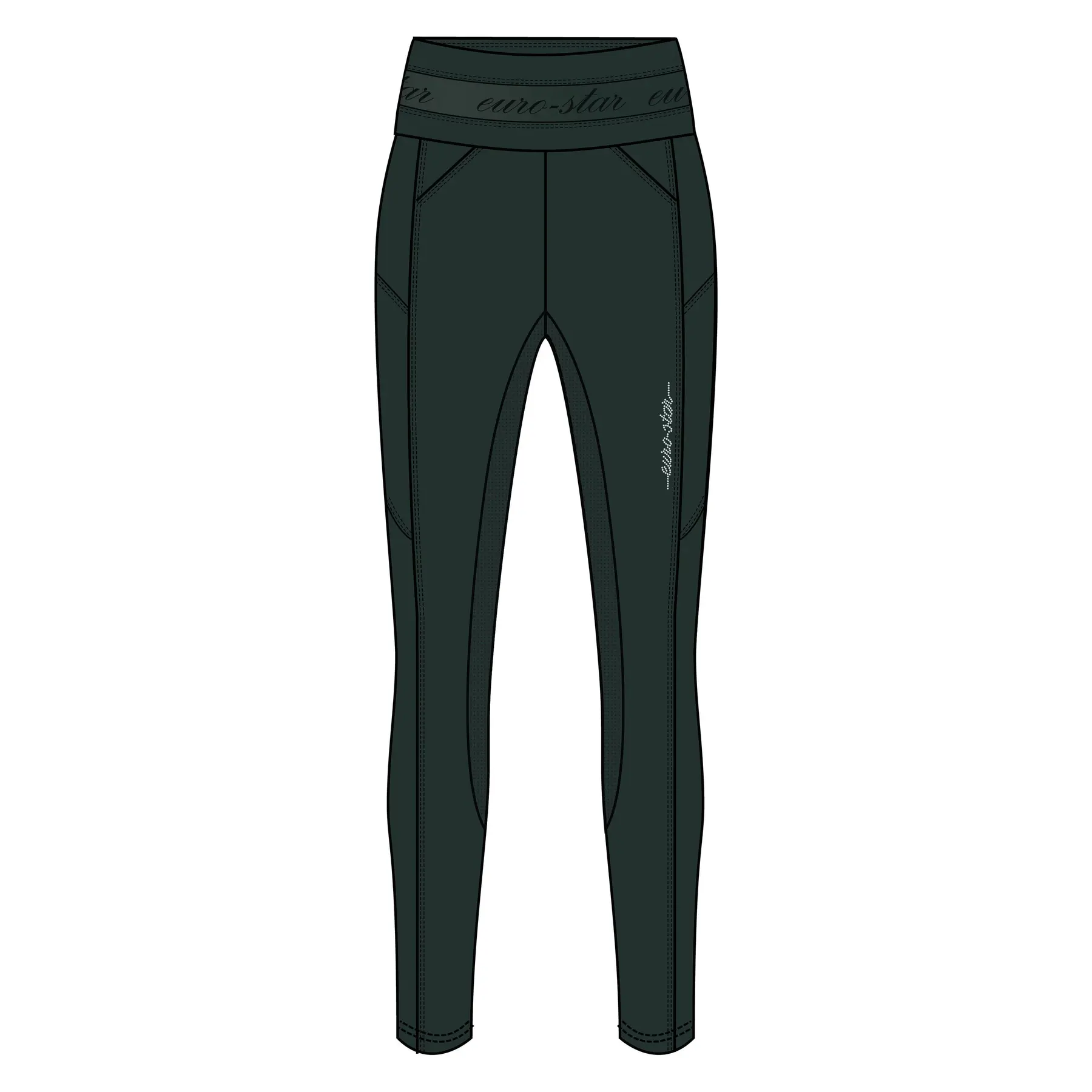 Women's full grip riding leggings Euro-Star Impress