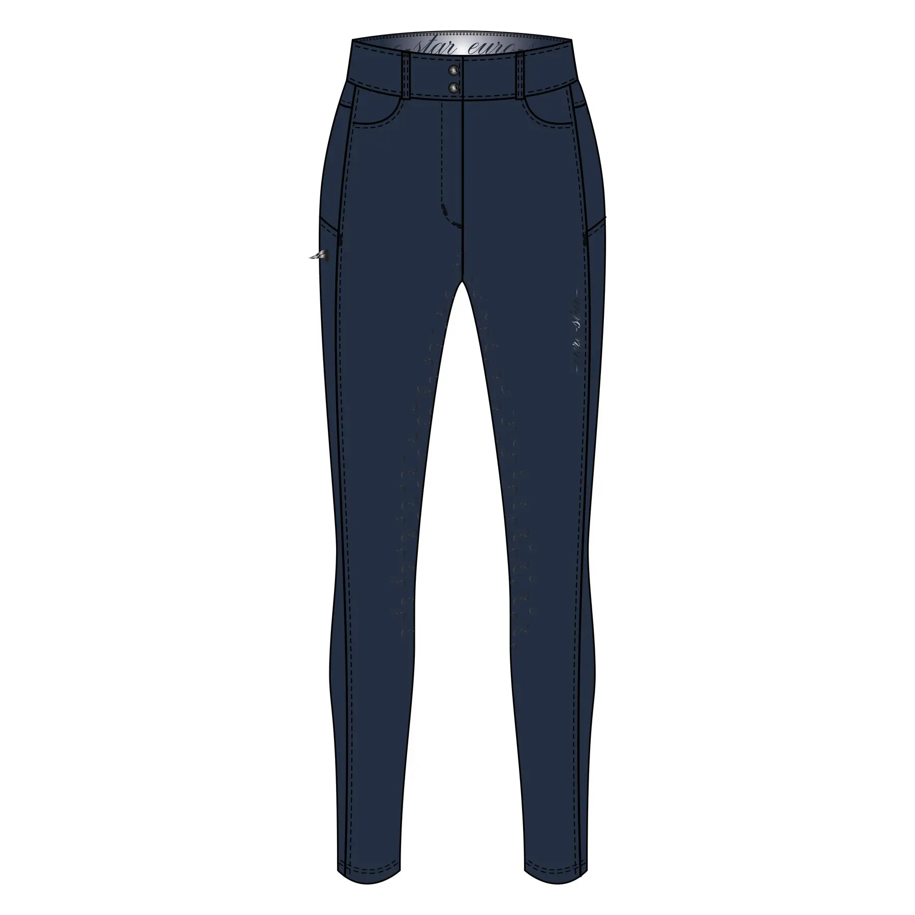 Reithose full grip Damen Euro-Star Empress