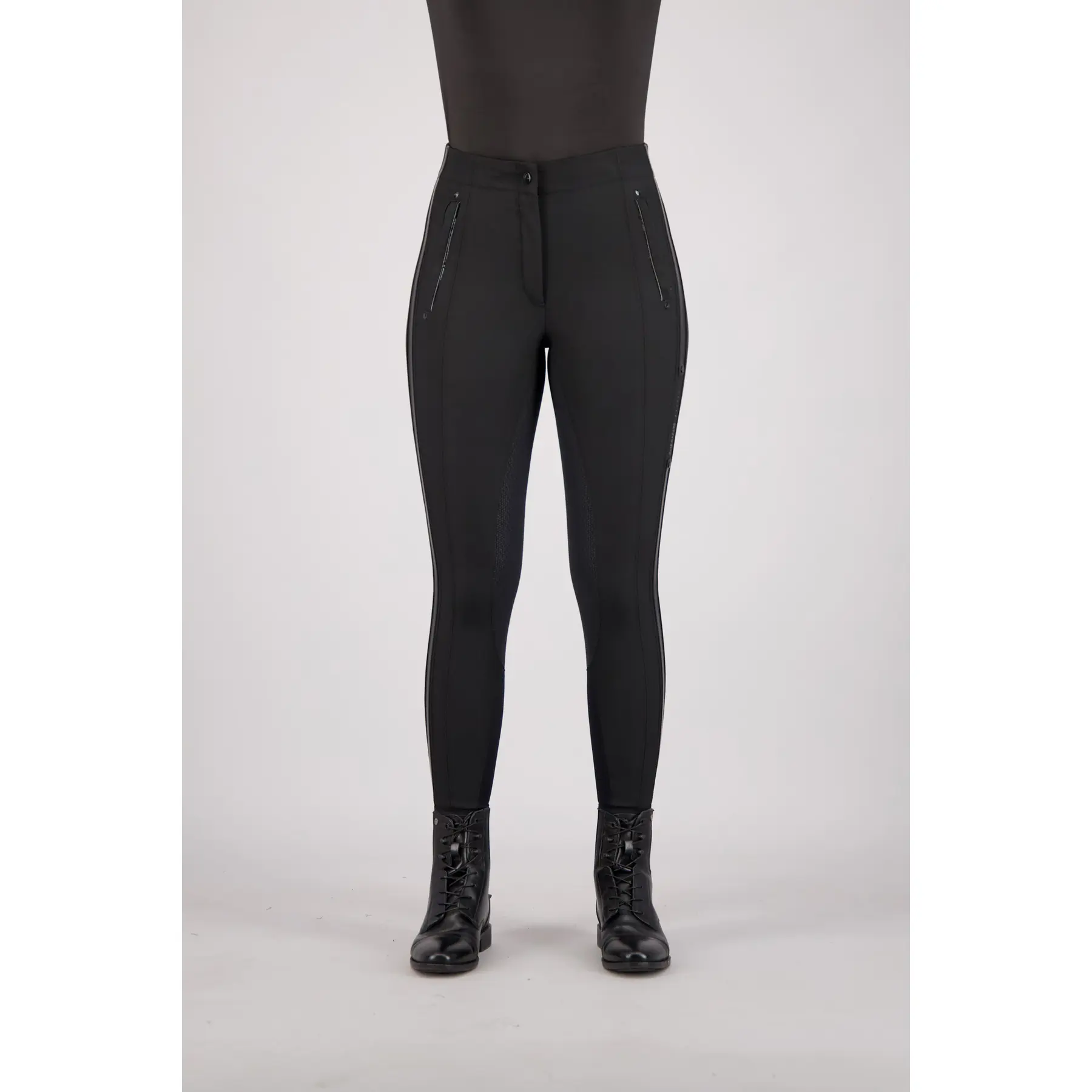 Pantaloni da equitazione full grip da donna Euro-Star Wondershape
