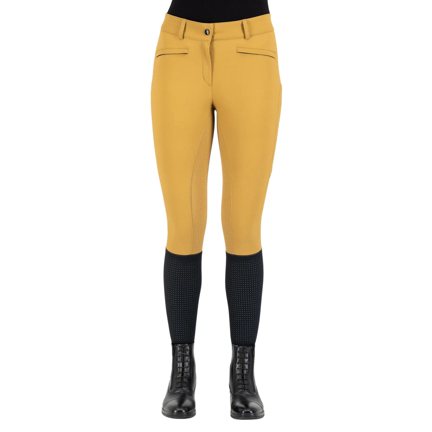 Pantaloni da equitazione full grip da donna Euro-Star Airflow