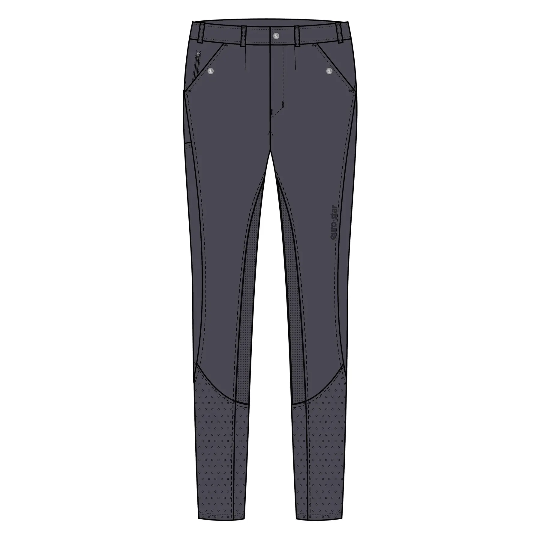 Mid grip riding Trousers Euro-Star Marco