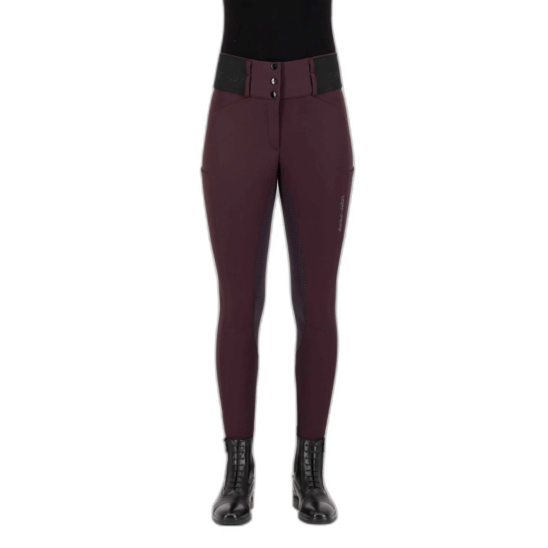 Full grip riding pants for women Euro-Star Athletic Leanline
