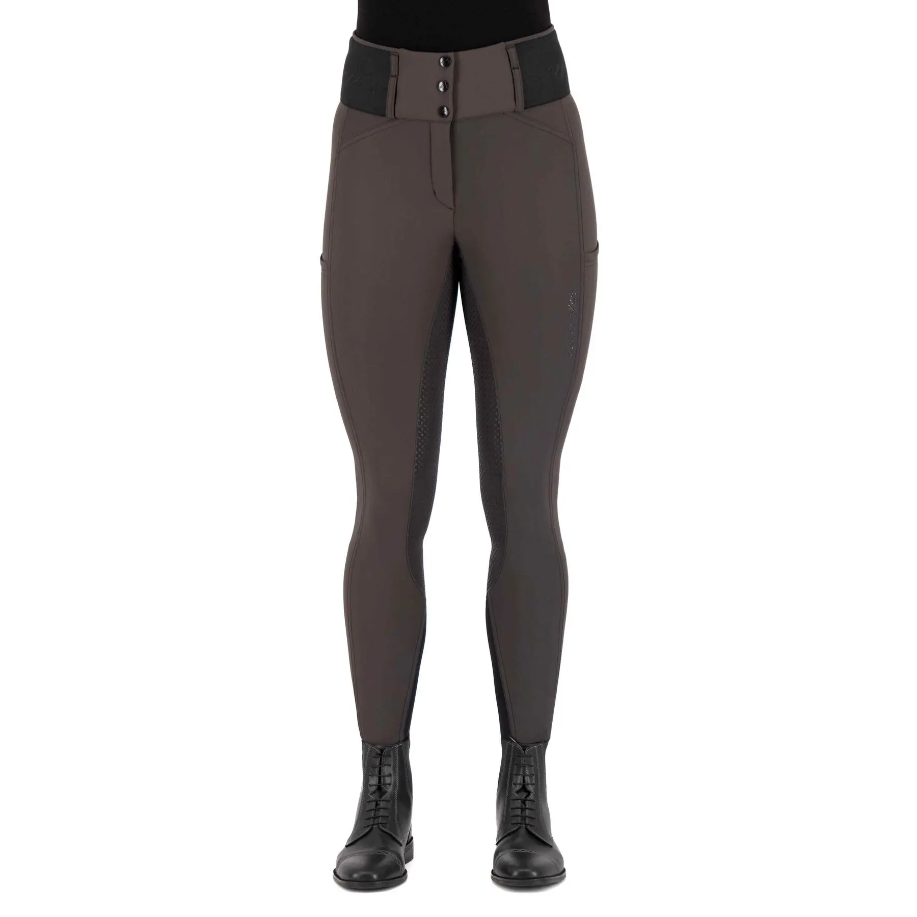 Pantaloni da equitazione full grip da donna Euro-Star Athletic leanline