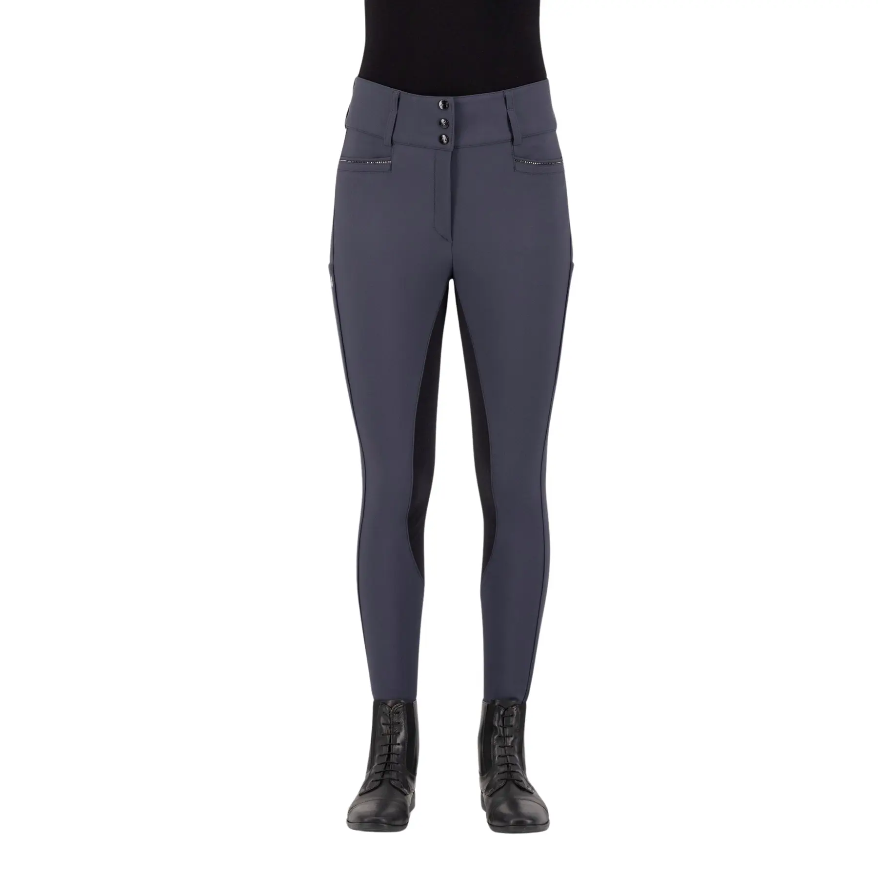Women's full grip high-waisted riding pants Euro-Star Arielle