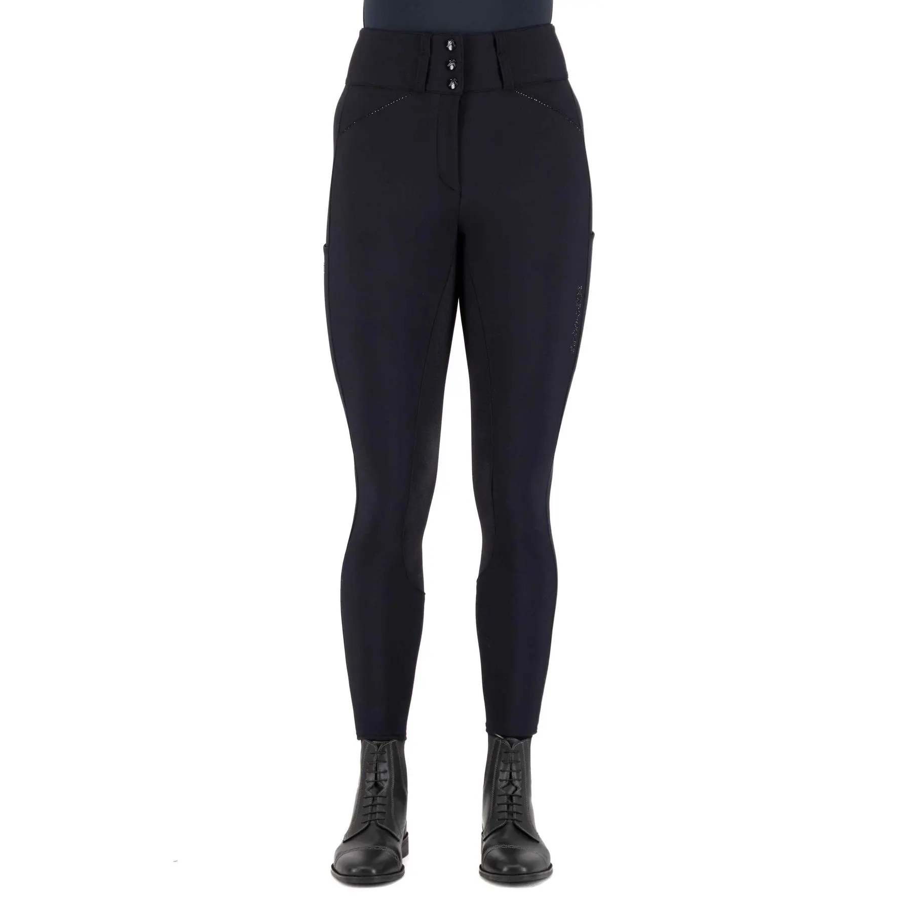 Thermal full grip riding trousers for women Euro-Star Aurelia