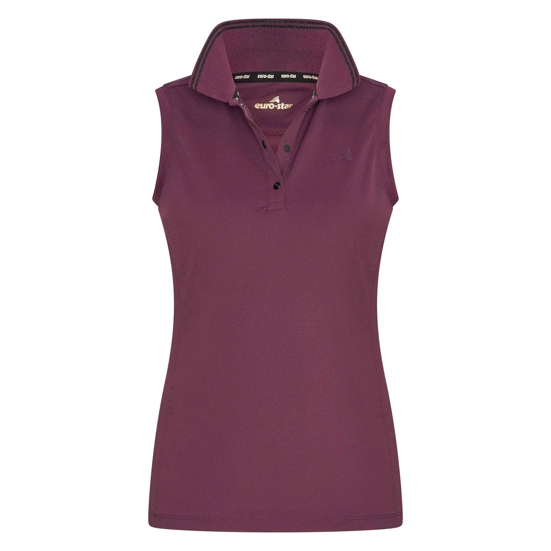 Women's sleeveless riding polo Euro-Star Carmella